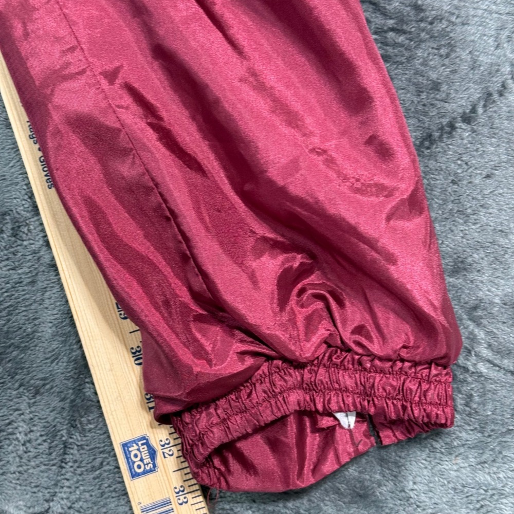 AST Sportswear Mens 5XL Maroon Nylon Tracksuit Zip Off Pants Jacket Set RN 77201 - Picture 13 of 15